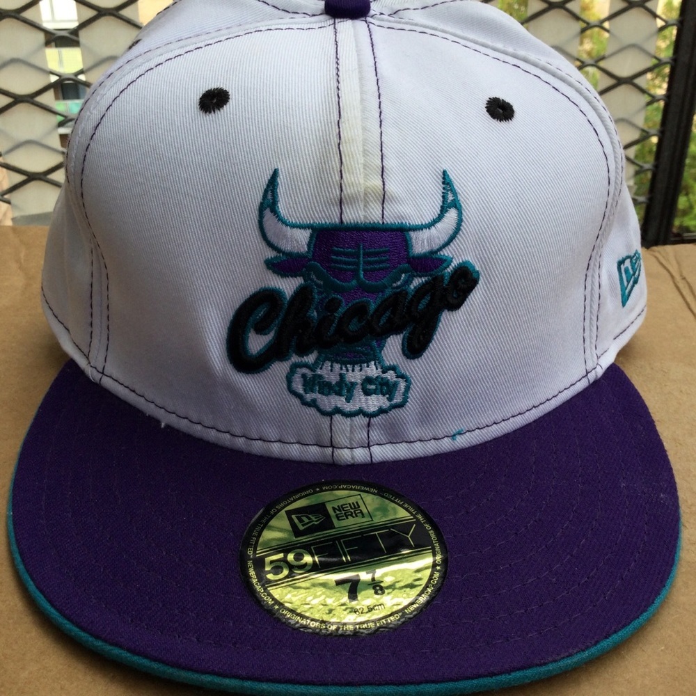 New Era NBA Chicago Bulls “Jordan V Grapes” size 7 7/8